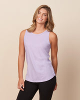 Pretreated Enza 00579 Ladies Essential Relaxed Tank - Orchid
