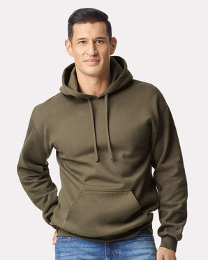 Pretreated Gildan 19500 Hammer Maxweight Hooded Sweatshirt