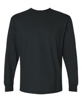 Pretreated Gildan 2400 Ultra Cotton Long Sleeve T-Shirt - Black