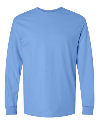 Pretreated Gildan 2400 Ultra Cotton Long Sleeve T-Shirt - Carolina Blue