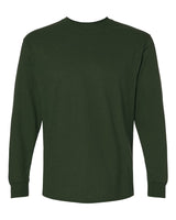 Pretreated Gildan 2400 Ultra Cotton Long Sleeve T-Shirt - Forest Green