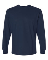 Pretreated Gildan 2400 Ultra Cotton Long Sleeve T-Shirt - Navy