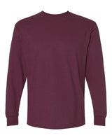 Pretreated Gildan 2400 Ultra Cotton Long Sleeve T-Shirt - Maroon