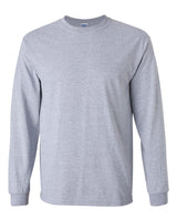 Pretreated Gildan 2400 Ultra Cotton Long Sleeve T-Shirt - Sport Grey