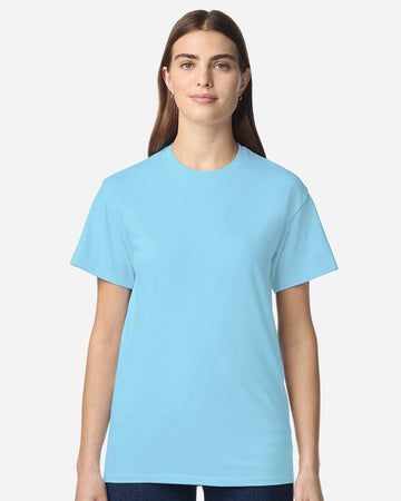 T-shirt Uni Gildan - Coupe Moderne, 100% Coton Et Mélanges - Tailles Jusqu'à 6XL - Neuf Avec étiquettes