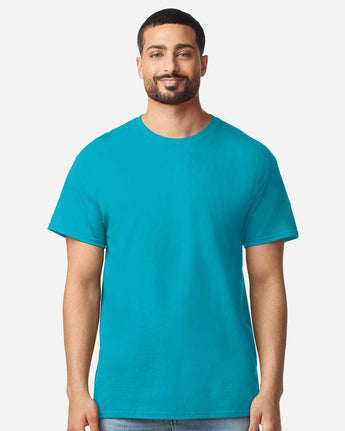 Pretreated Gildan 3000 Light Cotton T-Shirt - Tropical Blue