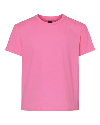 Pretreated Gildan 3000B Youth Light Cotton T-Shirt - Azalea
