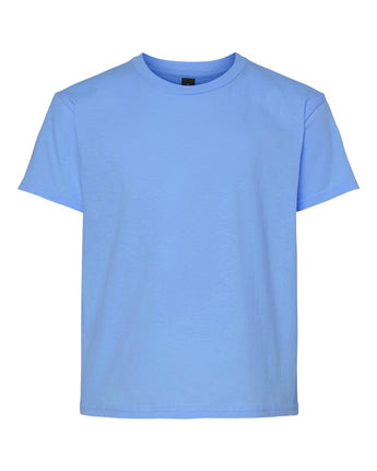 Pretreated Gildan 3000B Youth Light Cotton T-Shirt - Carolina Blue