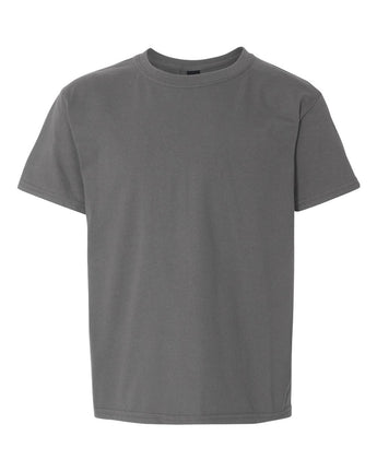 Pretreated Gildan 3000B Youth Light Cotton T-Shirt - Charcoal