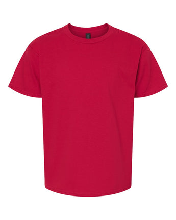 Pretreated Gildan 3000B Youth Light Cotton T-Shirt - Cherry Red