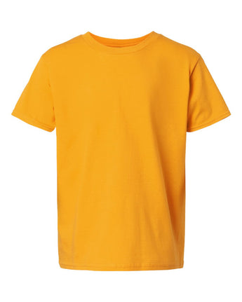 Pretreated Gildan 3000B Youth Light Cotton T-Shirt - Yellow