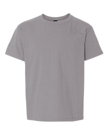 Pretreated Gildan 3000B Youth Light Cotton T-Shirt - Gravel