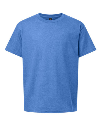 Pretreated Gildan 3000B Youth Light Cotton T-Shirt - Heather Royal