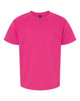 Pretreated Gildan 3000B Youth Light Cotton T-Shirt - Heliconia