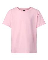 Pretreated Gildan 3000B Youth Light Cotton T-Shirt - Light Pink