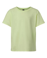 Pretreated Gildan 3000B Youth Light Cotton T-Shirt - Pistachio