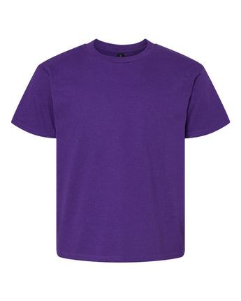 Pretreated Gildan 3000B Youth Light Cotton T-Shirt - Purple