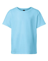 Pretreated Gildan 3000B Youth Light Cotton T-Shirt - Sky