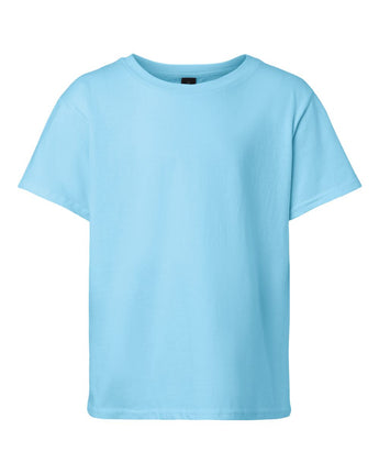 Pretreated Gildan 3000B Youth Light Cotton T-Shirt - Sky