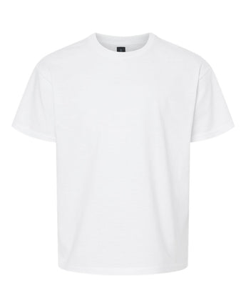 Pretreated Gildan 3000B Youth Light Cotton T-Shirt - White