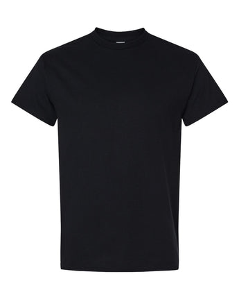 Pretreated Gildan 5000 Heavy Cotton T-Shirt - Black