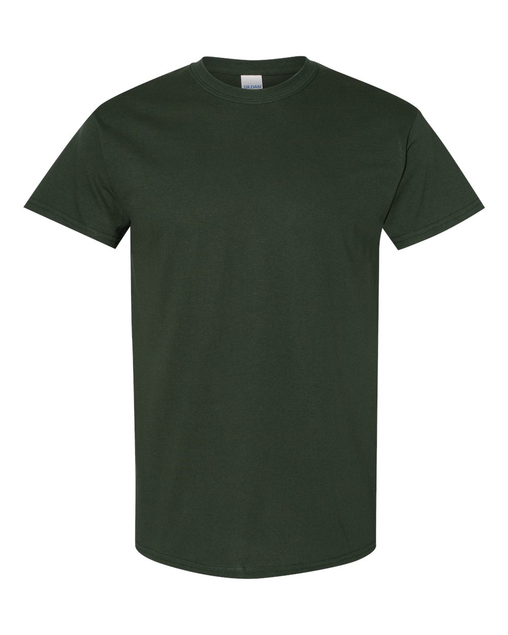 Pretreated Gildan 5000 Heavy Cotton T-Shirt - Forest Green