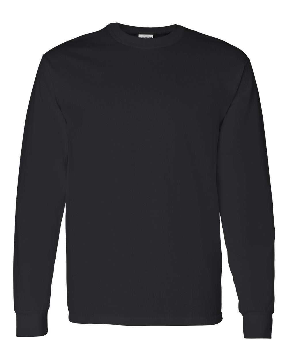 Pretreated Gildan 5400 Heavy Cotton Long Sleeve T-Shirt - Black