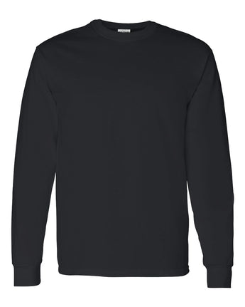 Pretreated Gildan 5400 Heavy Cotton Long Sleeve T-Shirt - Black