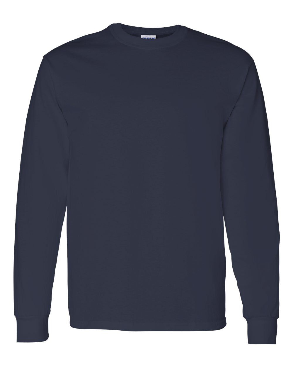 Pretreated Gildan 5400 Heavy Cotton Long Sleeve T-Shirt - Navy