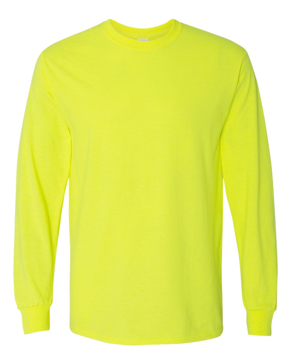 Pretreated Gildan 5400 Heavy Cotton Long Sleeve T-Shirt - Safety Green