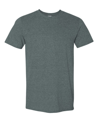 Pretreated Gildan 64000 Softstyle T-Shirt - Dark Heather