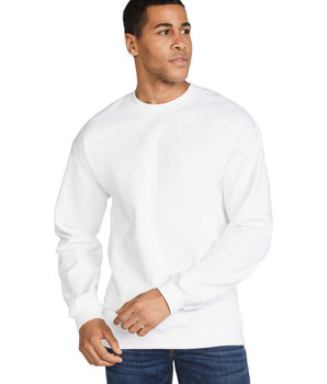 Pretreated Gildan SF000 Softstyle Midweight Crewneck Sweatshirt