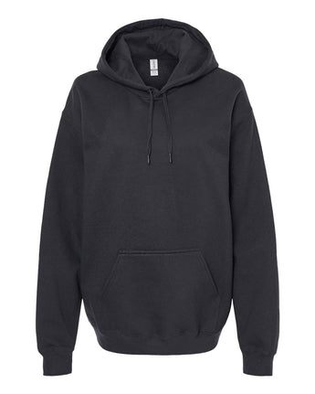 Pretreated Gildan SF500 Softstyle Hooded Sweatshirt - Black