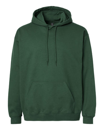 Pretreated Gildan SF500 Softstyle Hooded Sweatshirt - Forest Green