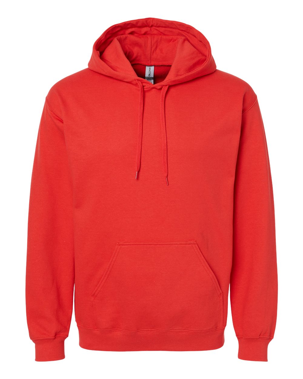 Pretreated Gildan SF500 Softstyle Hooded Sweatshirt - Red