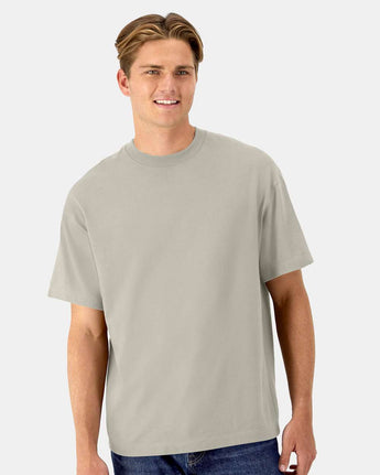 Pretreated Hanes 5180R Unisex Beefy-T Retro Street T-Shirt - Sand