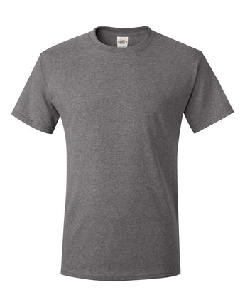 Pretreated Hanes 5250 Authentic T-Shirt - Charcoal Heather