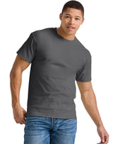 Pretreated Hanes 5280 Essential-T T-Shirt - Smoke Gray