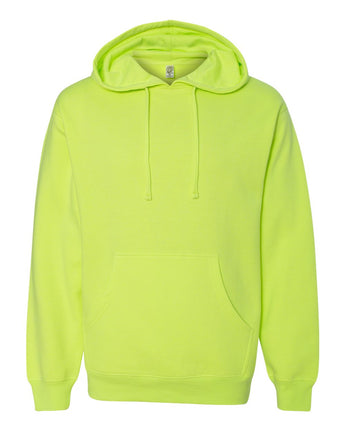 Pretreated Independent Trading Co. SS4500 Unisex Midweight Hooded Sweatshirt - Safety Yellow