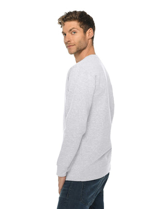 Pretreated Lane Seven LS14004 Premium Crewneck Sweatshirt - Ash