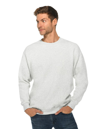 Pretreated Lane Seven LS14004 Premium Crewneck Sweatshirt - Oatmeal Heather