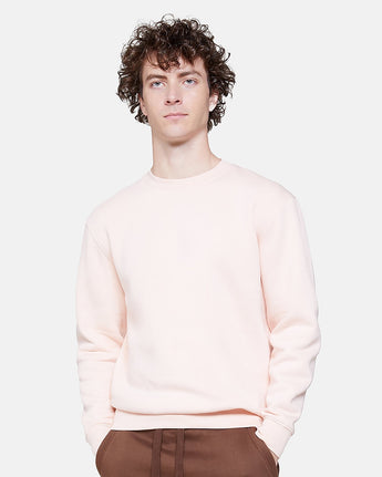 Pretreated Lane Seven LS14004 Premium Crewneck Sweatshirt - Pale Pink
