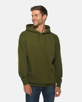 Pretreated Lane Seven LS14001 Premium Pullover Hoodie - Army Green