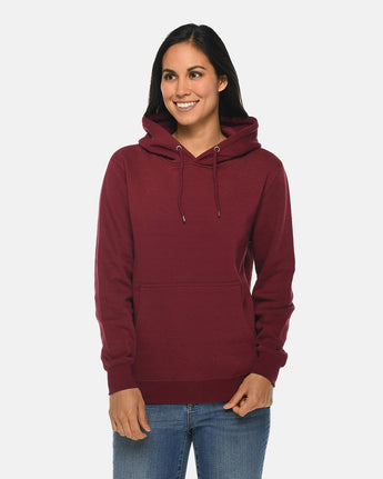 Pretreated Lane Seven LS14001 Premium Pullover Hoodie - Burgundy
