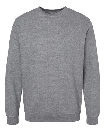 Pretreated LAT 6925 Elevated Fleece Crewneck Sweatshirt - Granite Heather