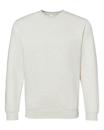 Pretreated LAT 6925 Elevated Fleece Crewneck Sweatshirt - Natural Heather