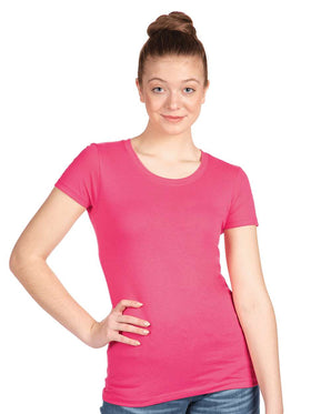 Pretreated Next Level 1510 Women's Ideal T-Shirt - Hot Pink