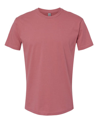 Pretreated Next Level 3600 Unisex Cotton Short Sleeve Crew - Mauve