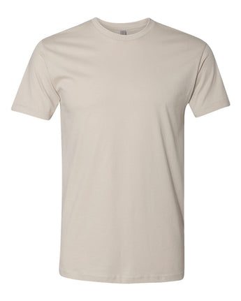 Pretreated Next Level 3600 Unisex Cotton Short Sleeve Crew - Sand