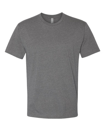 Pretreated Next Level 6210 Unisex CVC T-Shirt - Dark Heather Grey